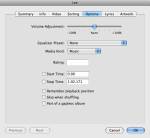 The details of the original track