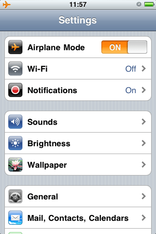 Airplane Mode